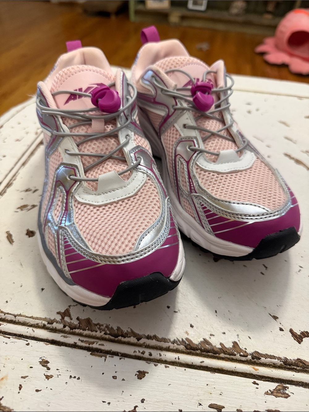 Avia Women's Pink & Magenta Athletic Sneakers